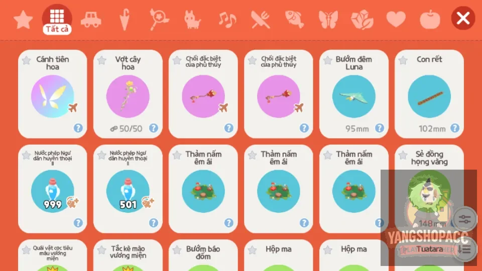 Cánh bay, vợt hoa, 1500 bình ngư dân 2 real. 4019kc, 	3196k tiền sao,	49 vé quay